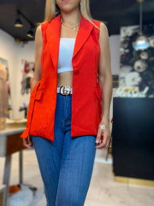 Red Vest with/Belt
