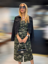 Camouflage Midi Dress