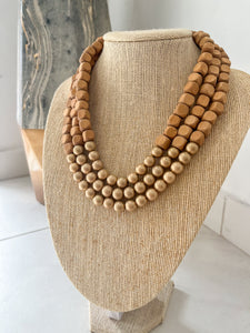 Woody & Gold Necklace