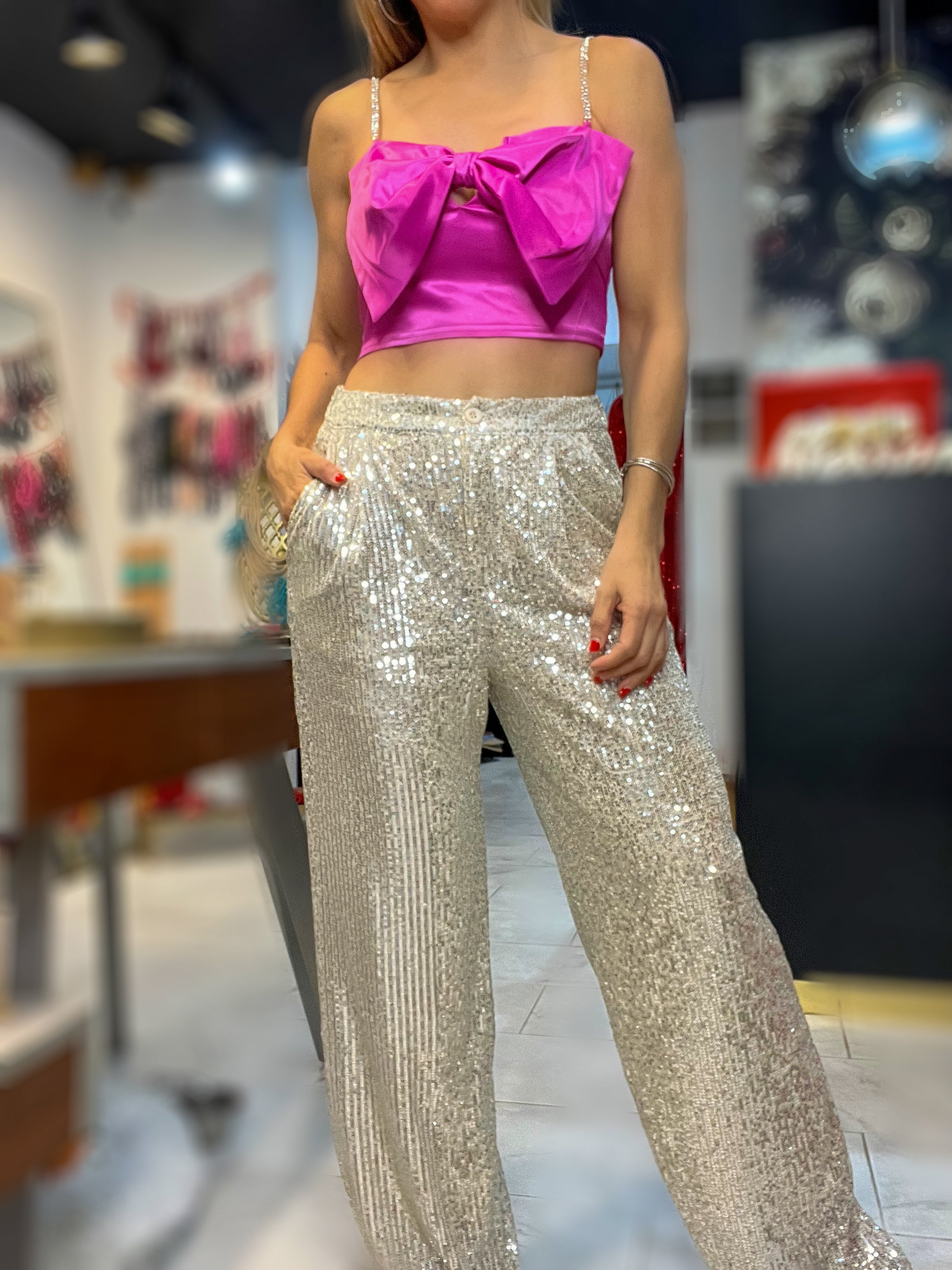 Bow Crop Top