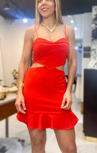Passion Red Mini Dress